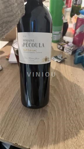 Sydväst Bergerac Domaine Pécoula 2016