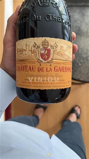 Vallée du Rhône Châteauneuf-du-pape Château La Gardine 2009