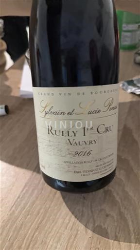 Borgoña No especificado Premier Cru Sylvain et Lucie Parisot Vauvry 2016