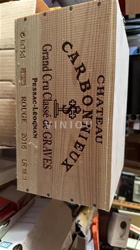 Bordeaux Pessac-Léognan Grand Cru Château Carbonnieux 2016