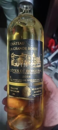 Sydvestfrankrig Côtes-de-bergerac Château La Grande Borie 2018
