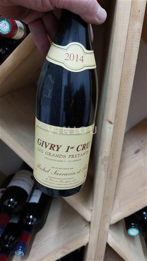 Bourgondië Niet gespecificeerd Premier Cru Michel Sarrazin et Fils Les Grands Pretants 2014