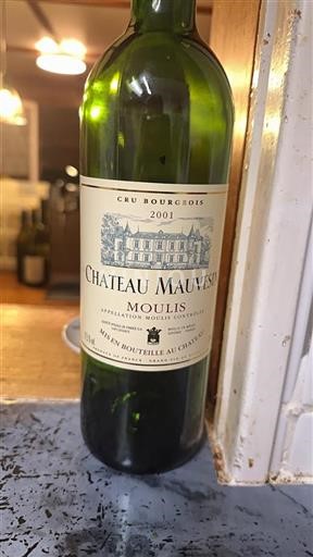 Bordeaux Haut-Médoc Château Mauvesin 2001