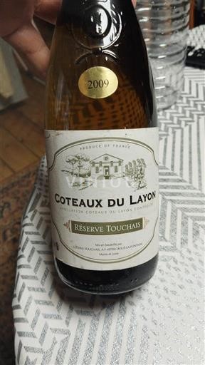 Loirevallei Coteaux du Layon Les Vins Touchais Réserve Touchais 2009
