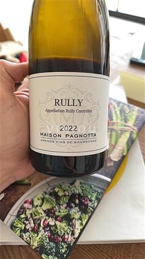 Burgundy Rully Maison Pagnotta 2022