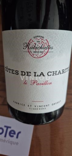 Loire-dalen Côtes de la Charité Domaine Des Rabichattes Le Pavillon Ikke årgangsbestemt