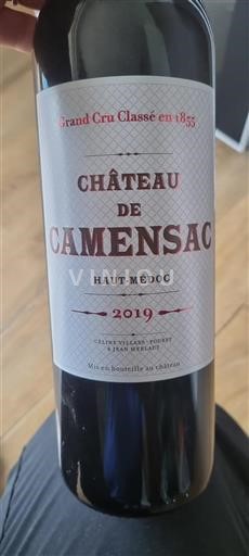 Bordeaux Haut-Médoc Grand Cru Château Camensac 2019