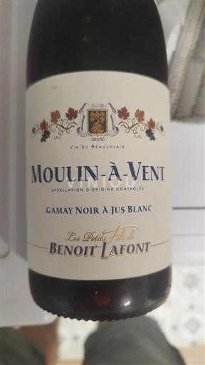 Beaujolais Moulin-à-vent Benoit Lafont Les Petits Fils de 2022