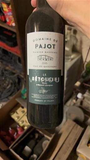 Sydvestfrankrig Côtes de Gascogne Domaine Pajot Le Bétoulin 2015