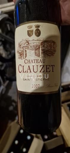 Bordeaux Saint-Estèphe Château Clauzet 2007