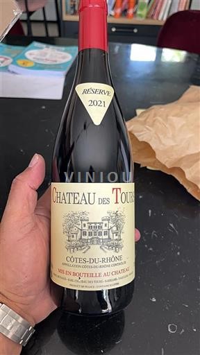 Valle del Rodano Côtes-du-Rhône Château Des Tours Réserve 2021