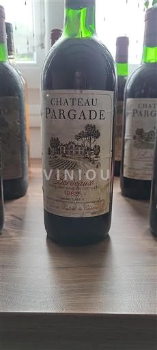 Bordeaux Château Pargade 1989