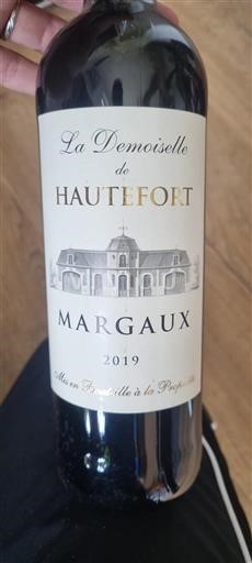 Bordéus Margaux Hauteffort La Demoiselle 2019