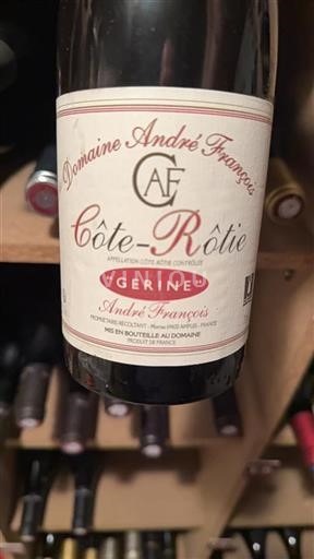 Údolí Rhôny Côte-rôtie Domaine André François Gérine 2010
