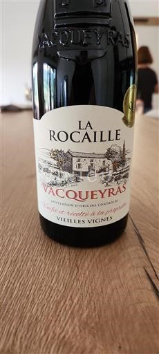 Rhône Valley Vacqueyras La Rocaille Vielles Vignes 2023