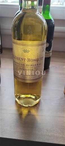 Lounais-Ranska Côtes-de-bergerac Clément-Bosquet Exceptionnelle Ei vuosikertaa