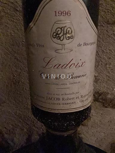 Burgund Ladoix Domaine JACOB Robert et Raymond 1996