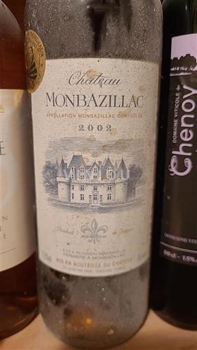 South West Monbazillac Château Monbazillac 2002