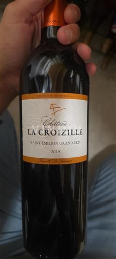 Bordeaux Saint-Émilion Grand Cru Château La Croizille 2018