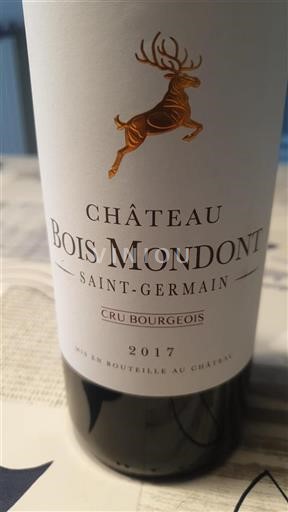 Bordeaux Médoc Cru Bourgeois Château Bois Mondont 2017