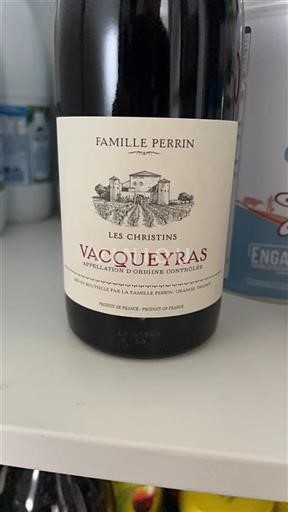 Valle del Rodano Vacqueyras Famille Perrin Les Christins Senza annata