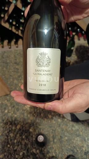 Borgogna Santenay Premier Cru Famille Carabello-Baum La Maladière 2018