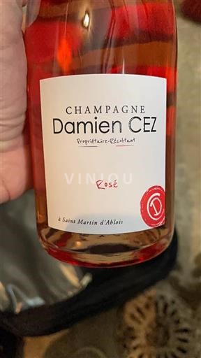 Champagne Damien Cez Rosé Ikke årgangsbestemt