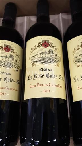 Bordeaux Saint-Émilion Grand Cru Château La Rose Côtes Rol 2011