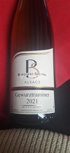Alsace Grand Cru Burghart-Spettel Gewurztraminer 2021