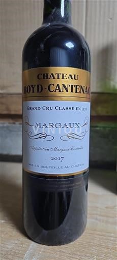 Bordeaux Margaux Château Boyd-Cantenac 2017