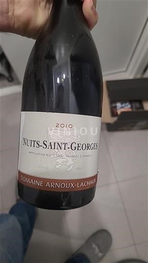 Burgundija Nuits-Saint-Georges Domaine Arnoux-Lachaux 2010