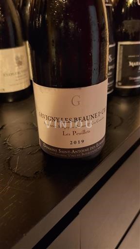 Borgoña No especificado Premier Cru Domaine Saint-Antoine des Écharlis Les Peuillets 2019