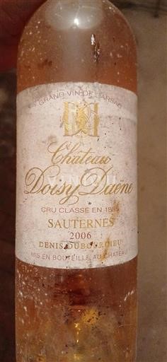 Bordeaux Sauternes Premier Cru Château Doisy-Daëne 2006