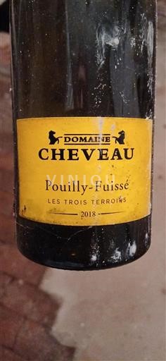 Bourgondië Pouilly-fuissé Domaine Cheveau Les Trois Terroirs 2018