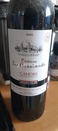 Jihozápad Cahors Château La Caminade Grain Noir 2021