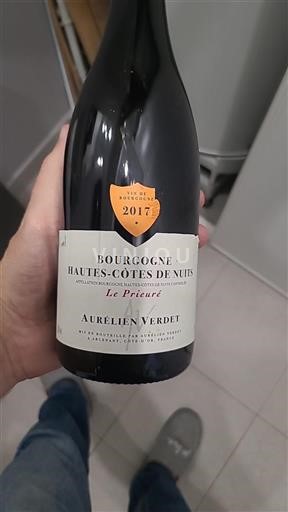 Borgogna Hautes Côtes de Nuits Aurélien Verdet Le Prieuré 2017