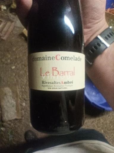 Roussillon Rivesaltes Domaine Comelade Le Barral 1990