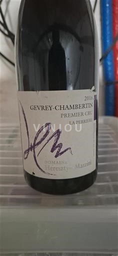 Borgogna Gevrey-Chambertin Premier Cru Domaine Heresztyn-Mazzini La Perrière 2016