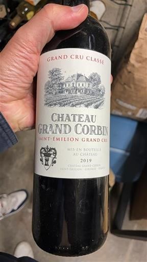Bordeaux Saint-Émilion Grand Cru Grand Cru Grand Corbin 2019