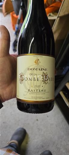 Rhônen laakso Rasteau Domaine La Combe Dieu 2022