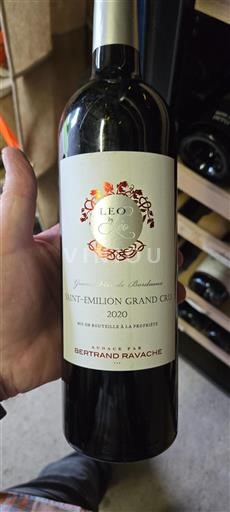 Bordeaux Saint-Émilion Grand Cru Grand Cru Bertrand Ravache Léo by Léo 2020