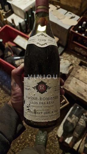 Borgoña Vosne-romanée Moissenet Père & Fils Clos des Réas 1949