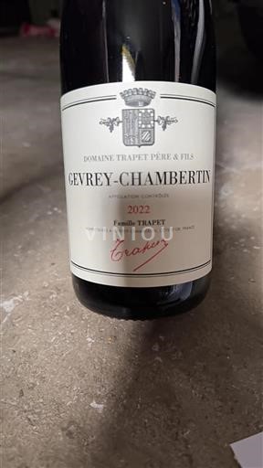 Burgundsko Gevrey-Chambertin Grand Cru Domaine Trapet Père & Fils 2022