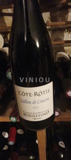 Valle del Rodano Côte-rôtie Patrick & Christophe Bonnefond Colline de Couzou 2023