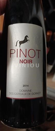 Lorraine Unspecified Domaine Des Coteaux de Dornot Pinot Noir 2014