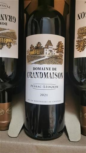 Bordeaux Pessac-Léognan Domaine Grandmaison 2021