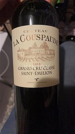 Bordeaux Saint-Émilion Grand Cru La Couspaude 2015