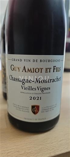Bourgogne Chassagne-montrachet Guy Amiot et Fils Vieilles Vignes 2021