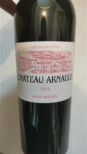 Bordeaux Haut-Médoc Cru Bourgeois Château Arnauld 2016