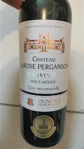 Bordeaux Haut-Médoc Cru Bourgeois Château Larose Perganson 2015